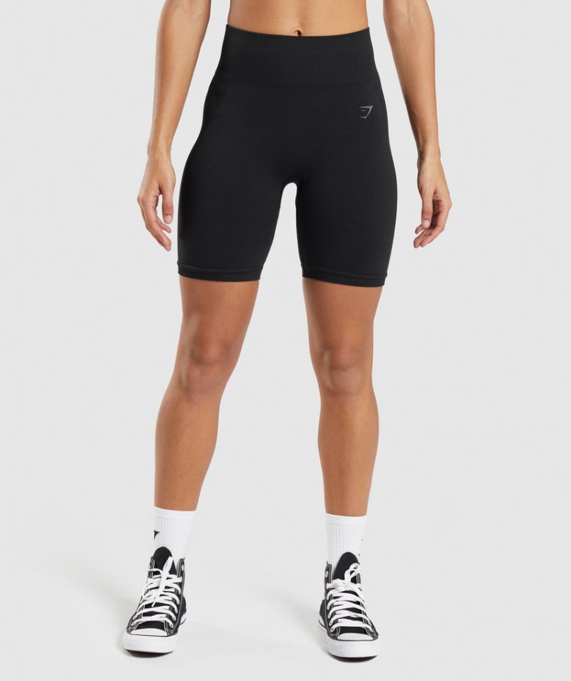 Women\'s Gymshark Flex Cycling Shorts Black | CA 653A81